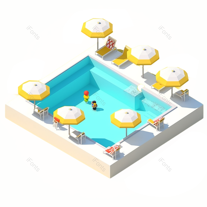 夏天图片,海洋元素,度假PNG,椅子免抠素材